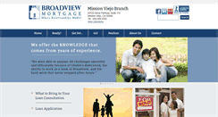 Desktop Screenshot of broadviewmissionviejo.com