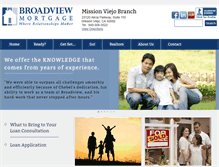 Tablet Screenshot of broadviewmissionviejo.com
